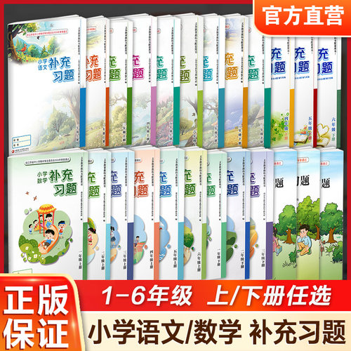 小学补充习题123456年级