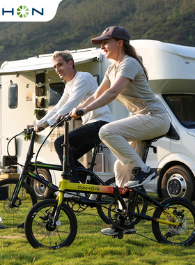 DAHON大行K3Plus16英寸超轻9变速碟刹折叠自行车成人男女式KAA693