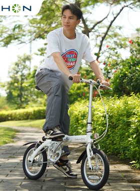 DAHON大行14英寸迷你超轻折叠自行车成人儿童男女小轮单车BYA412