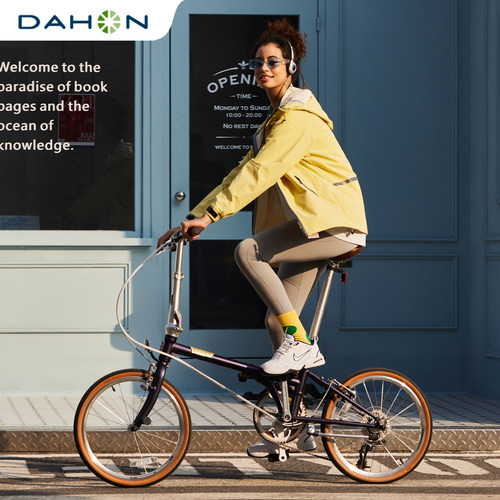 DAHON大行折叠自行车复古10速