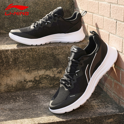 李宁运动鞋男春季新款透气减震