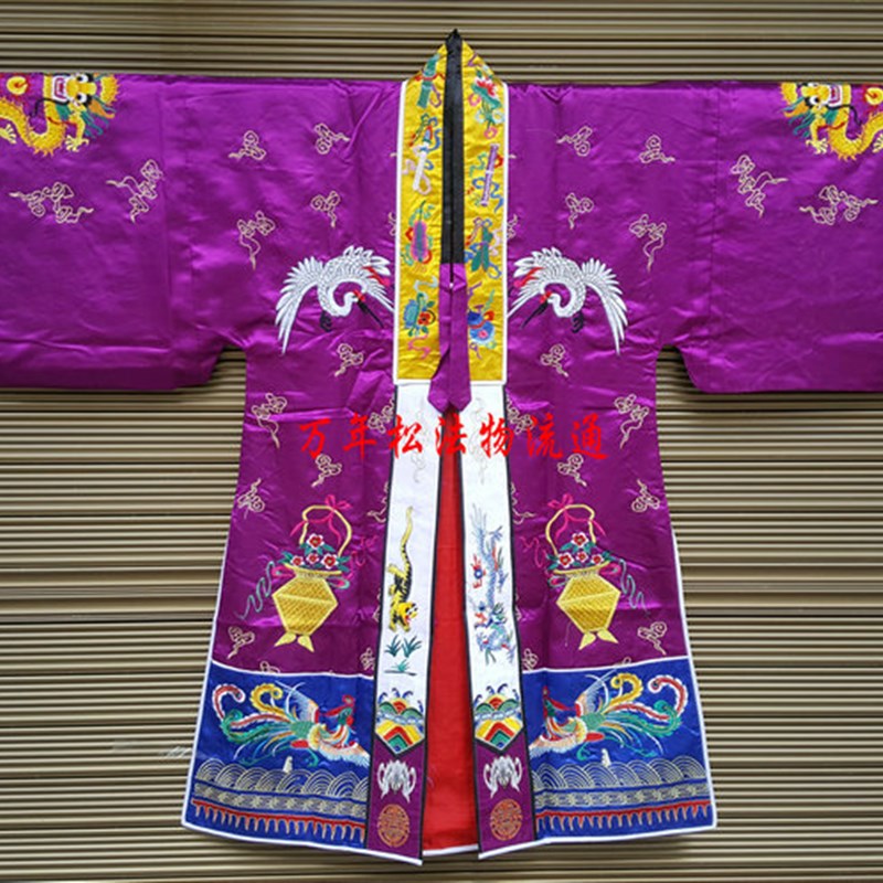 速发正一道服装道法器道用品道袍 道服高功法衣五雷衣五龙衣