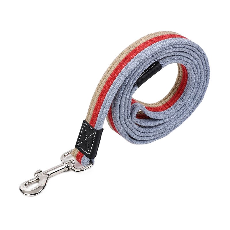 速发帆布加长加厚牵狗绳金毛拉布拉多中大型犬外出遛狗绳