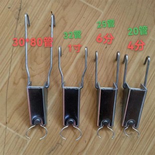 速发大棚配件大全钢管卡扣压模围拉膜裙钩簧神器塑薄料膜固定挂钩