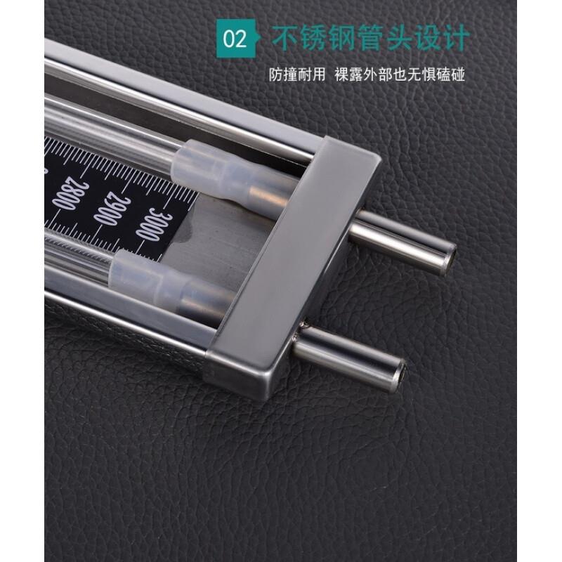 速发厂家u型压力计机型差压计水柱程有u玻璃管瓦斯工表管道检测压