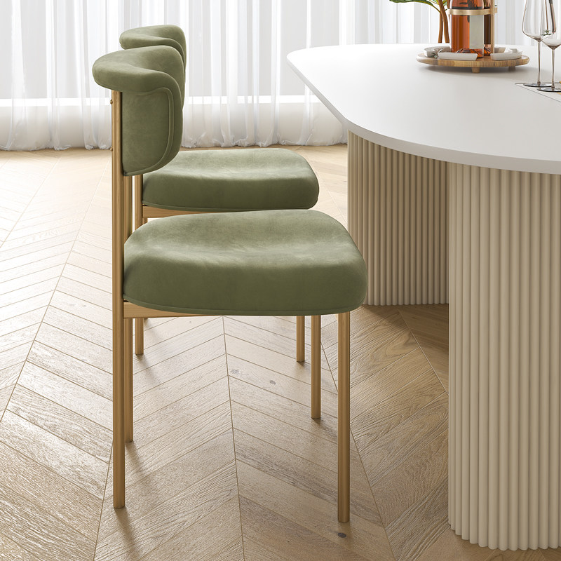 餐椅家用小户型舒服久坐轻奢高级感欧式北欧高端学习人体工学椅子,住宅家具,餐椅,淘宝优惠券,粉丝福利购,淘宝优惠卷
