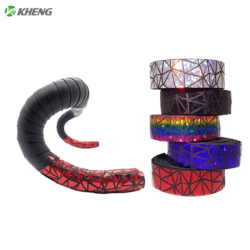 恺亨自行车缠把带炫彩反光公路车把带透气防滑死飞自行车绑带