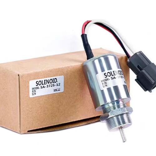 SA-3725断油熄火器12V 柴油发电机组停机熄火控制器开关电磁阀24V