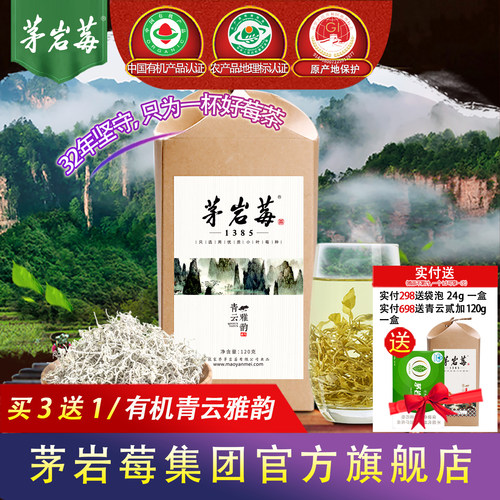 茅岩莓张家界有机莓茶养生茶芽尖