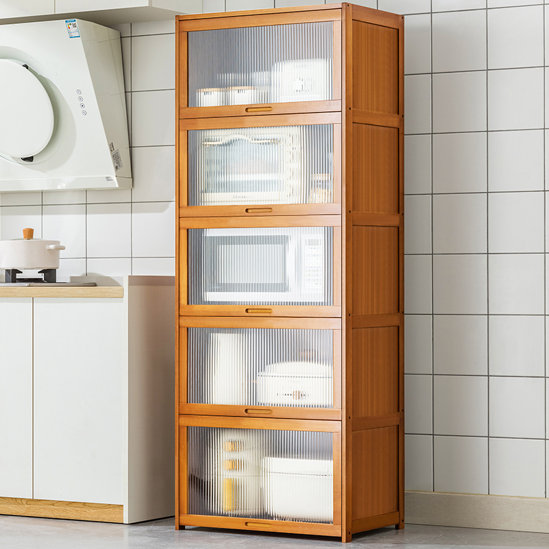 木马人厨房置物架子落地多层收纳