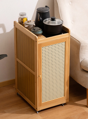 移动边几小茶桌子茶几沙发侧边柜烧水壶一体简易床头角几网红家用