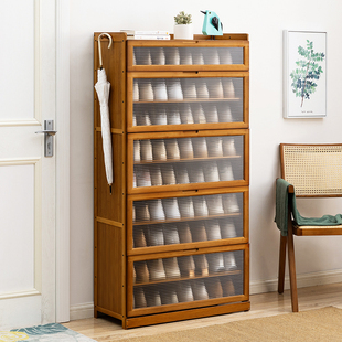 鞋 架子简易收纳神器省空间防尘宿舍出租屋置物经济型 柜家用门口鞋