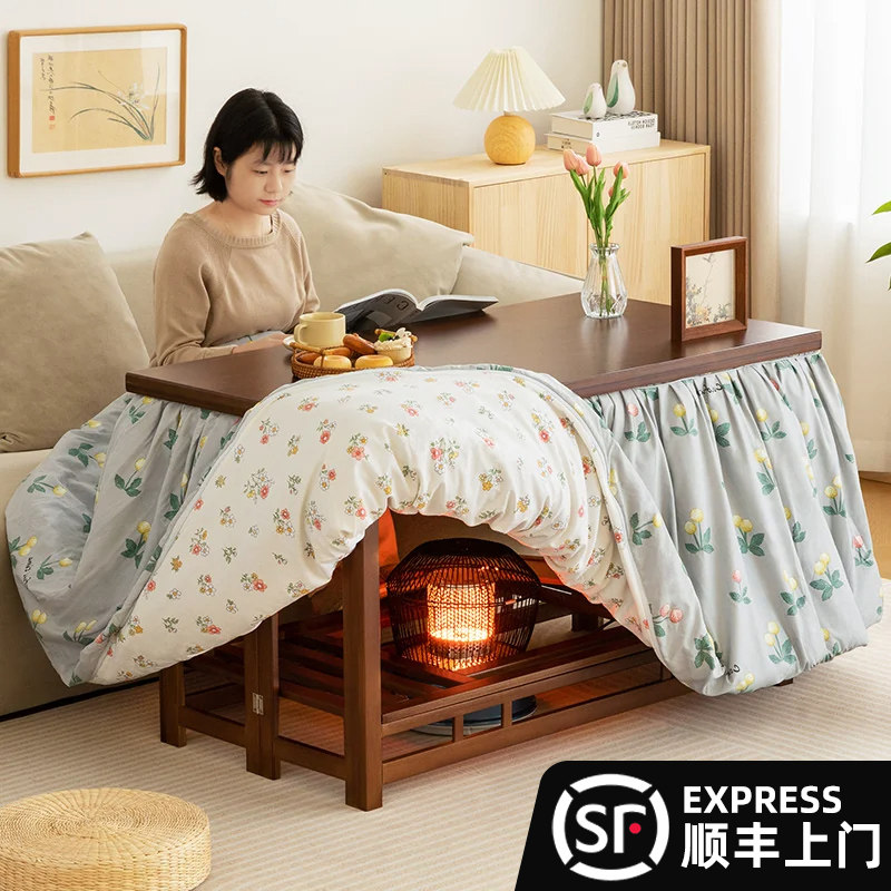 木马人烤火桌子家用新款折叠图片