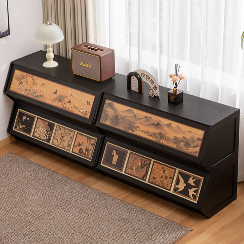 飘窗柜阳台储物防晒靠墙