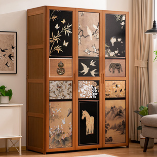 爆款 简易衣柜子家用卧室出租房儿童衣橱小户型省空间组装 2025新款