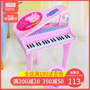 Pig Peggy Children Đồ chơi âm nhạc Bàn phím Pink Pig Pei Girl 1 Người mới bắt đầu Piano 3 Học sớm 6 tuổi - Đồ chơi âm nhạc / nhạc cụ Chirldren