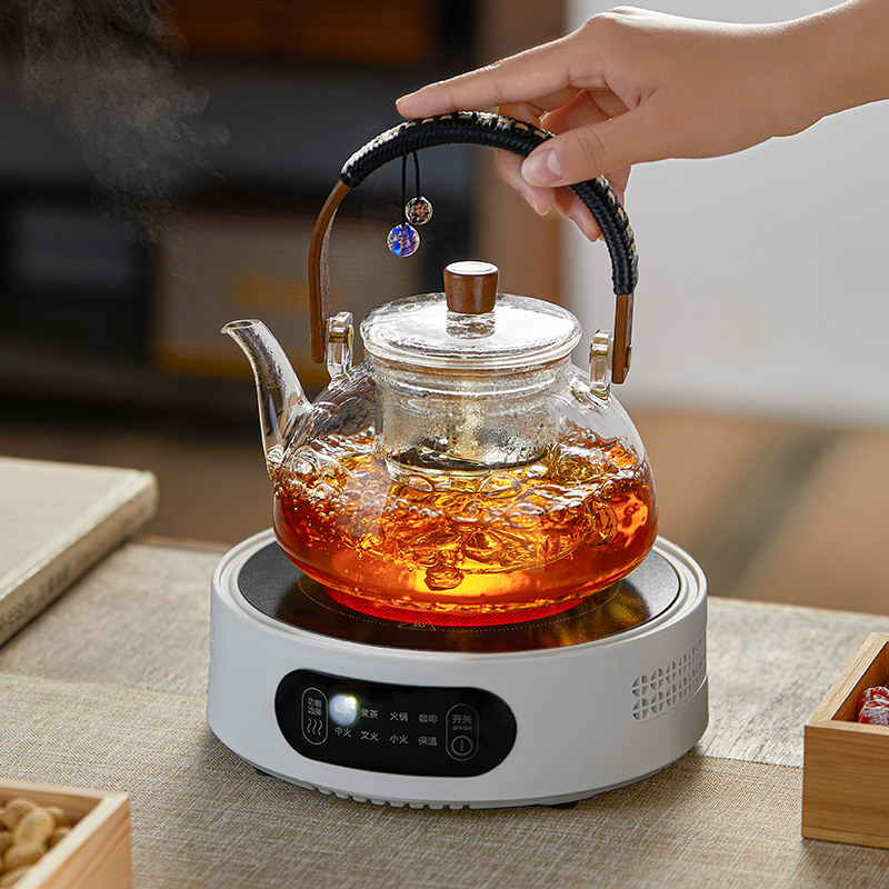 速发电陶炉家用小型煮茶器智能大率功静功烧水壶新款多音能煮茶壶