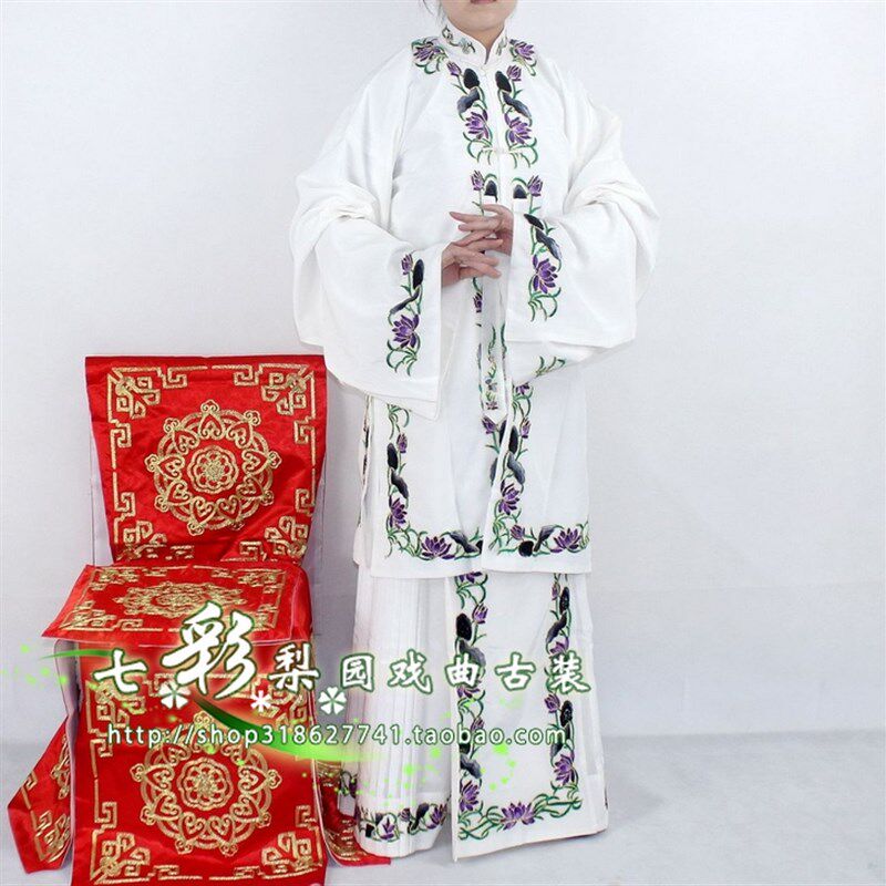 速发新款戏曲影视古装京剧越剧断桥盗仙草白蛇传游湖荷花青衣披大