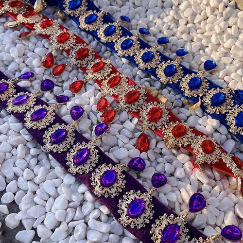 速发轻梦风璐肚皮舞苏出腰链2024练功东方舞流演重工悦奢宫廷