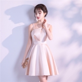 速发伴娘礼服2024新款 领证登记小法服礼时 小众宴会气质成人平礼式