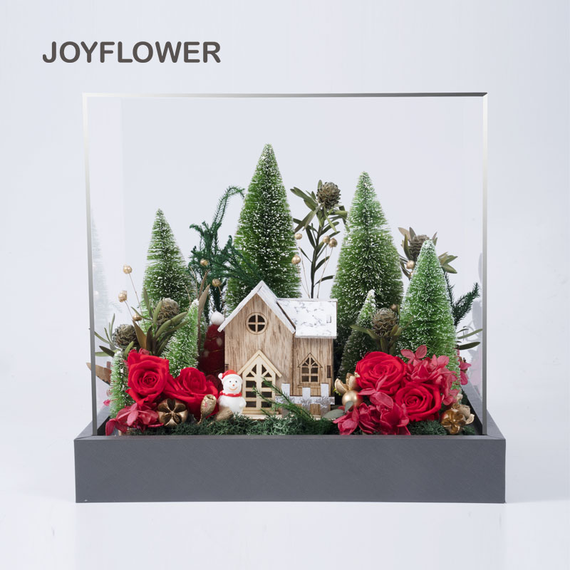 Christmas Eternal life Dried flowers Gift box christmas tree decorate Dress up household girl student Friend girlin the Festive supplies/Gift , Other Festival Gifts  category - from Buy2taobao.com to provide professional Taobao agent buy service