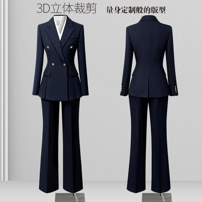 高级感职业西装套装女2026新款面试西服正装珠宝店酒店经理工作服