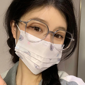 速发超轻近视数度数可配级有方圆脸显小防蓝光感度框架