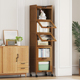 速发角柜墙沙柜客厅角落书柜角发边柜厨房转角置物架实木书架收纳