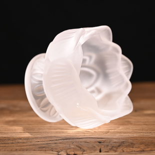 速发供璃莲花灯座供杯净水杯佛前七件家用酥油灯底座摆彩琉璃琉灯