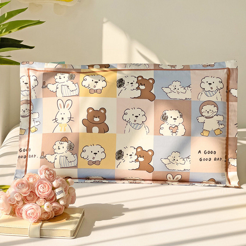 速发儿童小枕头2用6岁四季通-幼儿园午睡整0x5m枕套带枕芯枕头枕