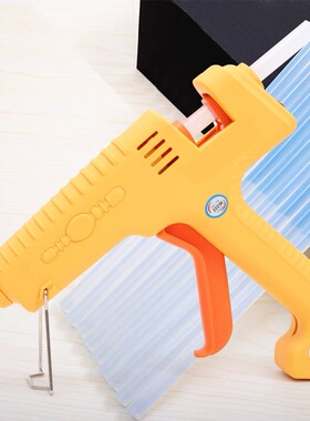 速发工胶级大功率热熔胶枪100W150W0铜W加长嘴胶枪0嘴可调温恒温