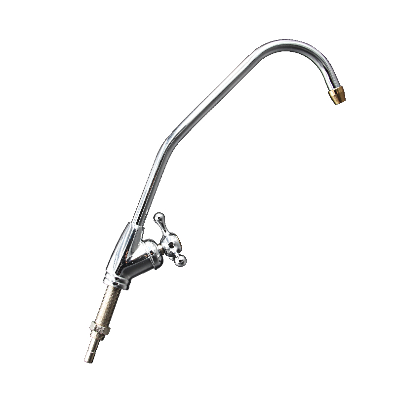 乡米净水机器水龙头 2分快接通用鹅颈水龙头配件 单出水水龙头