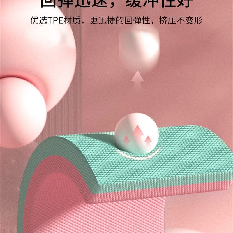 速发平衡软塌垫滑盘健身平板支撑核心瑜伽脚踝康复训练器材踏方块
