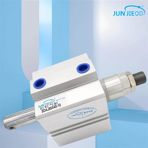速发SD6*40-10双作用可调薄型气缸SD80X0-0相框机专用打钉气缸