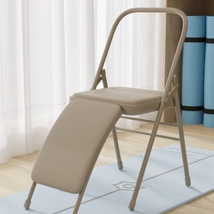 速发加厚瑜伽椅Yo折a艾扬格辅具普拉提多功能助U面专业辅Pg叠瑜珈