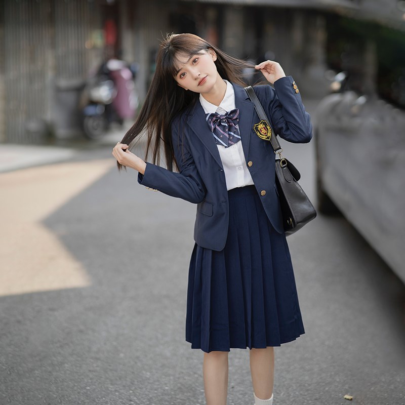 速发运k制服学高风班服初中院中学生毕业季j动会校服套装