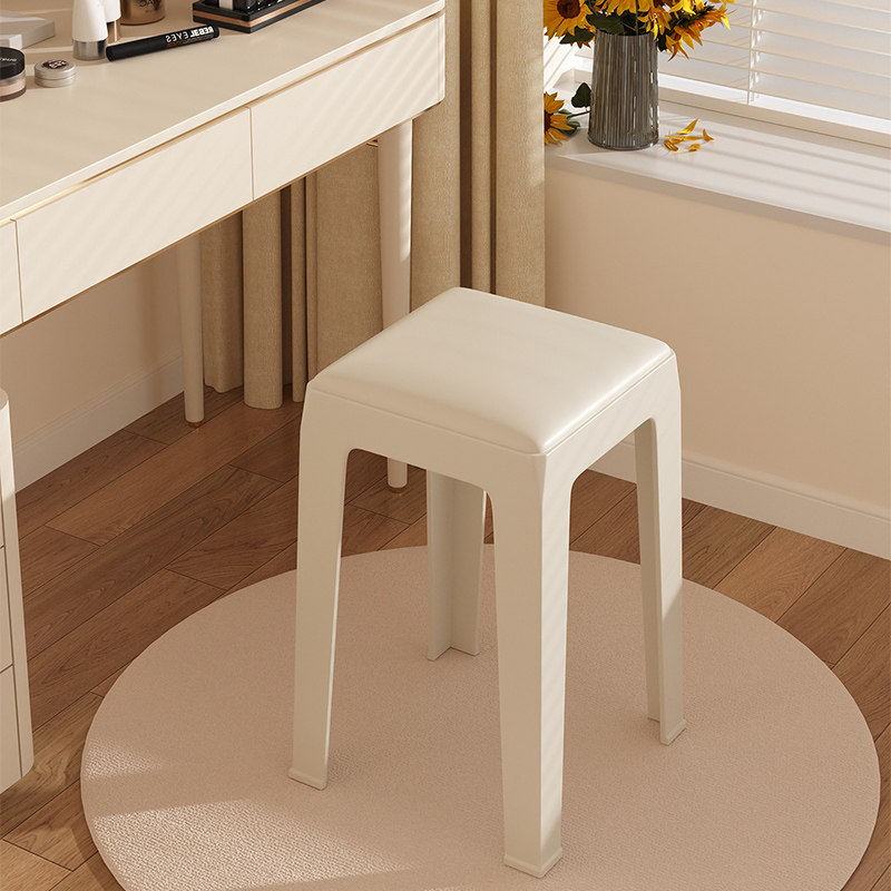 速发凳子妆用轻奢化妆凳生卧室专用梳妆台凳子小板椅化家椅