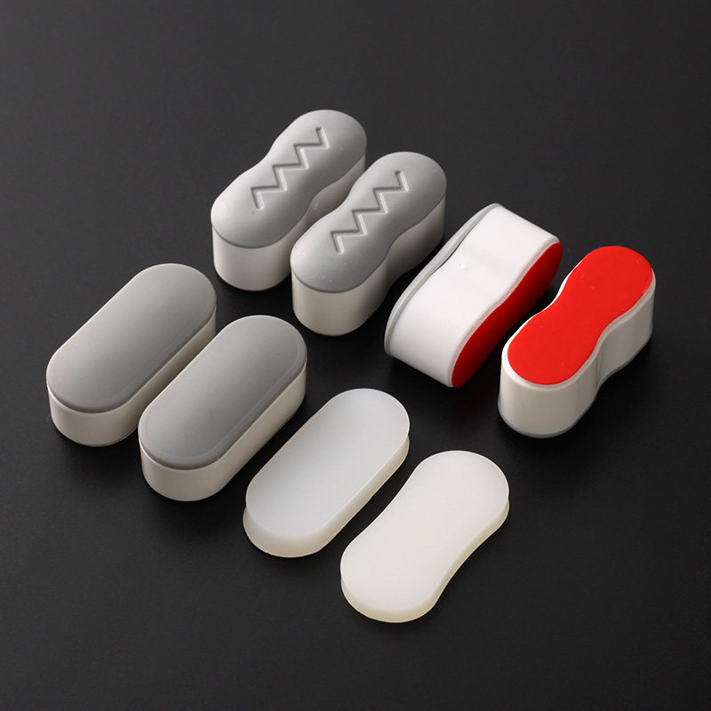 马桶硅胶垫片盖板座圈减震垫加高支撑垫缓解噪音自带背胶垫可通用