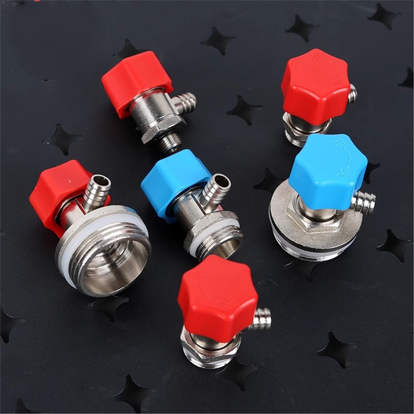 黄铜暖气片排阀地分水器46