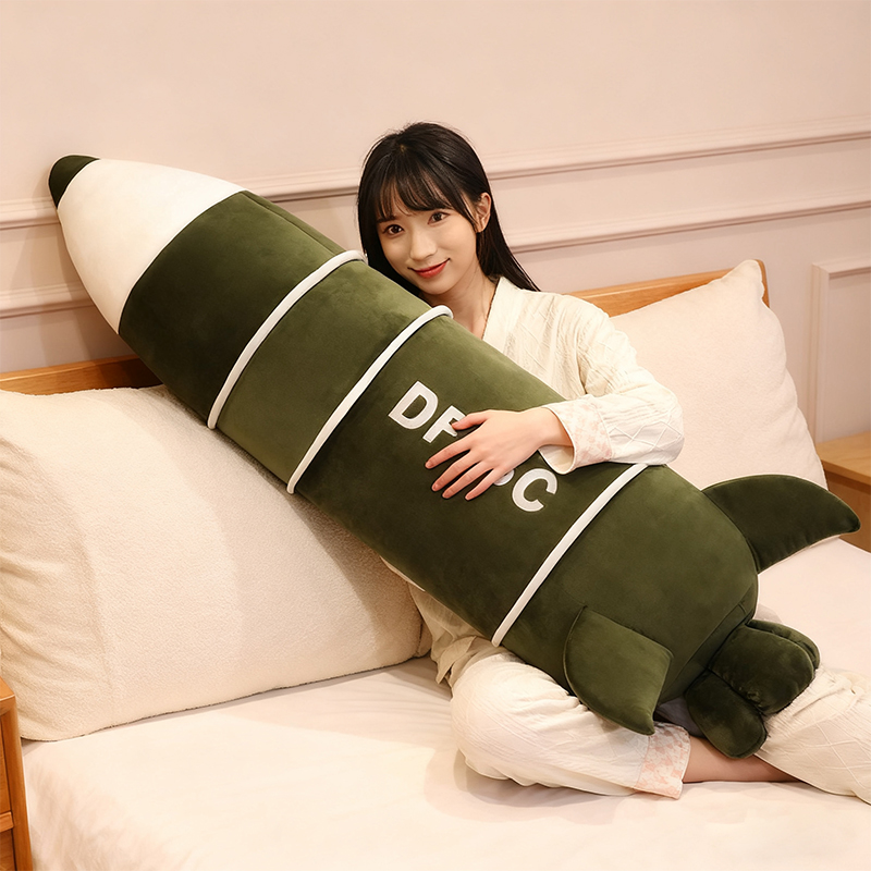 东风5c导弹安全感毛绒抱枕DF-5C