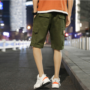 工装短裤男五分裤休闲沙滩裤大裤衩男士中裤DK8811-P35图片