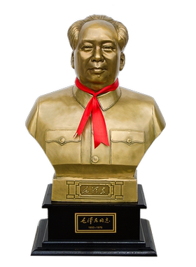 红旅故都毛主席伟人雕塑家居装饰