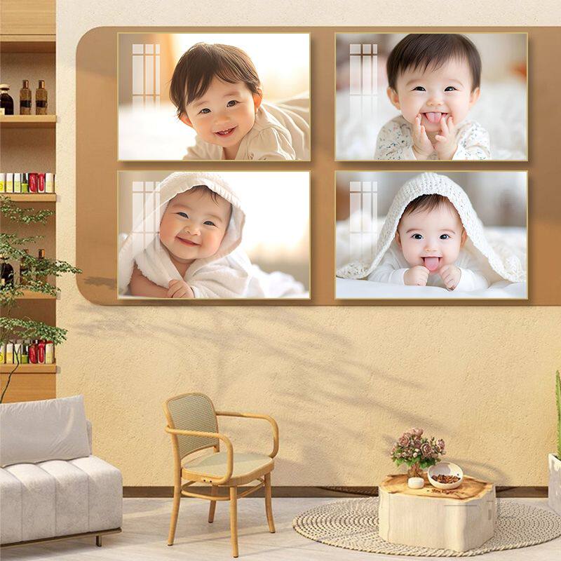 母婴室装饰画亲子月子中心用品店医院妇产科婴儿挂画宝宝卧室壁画