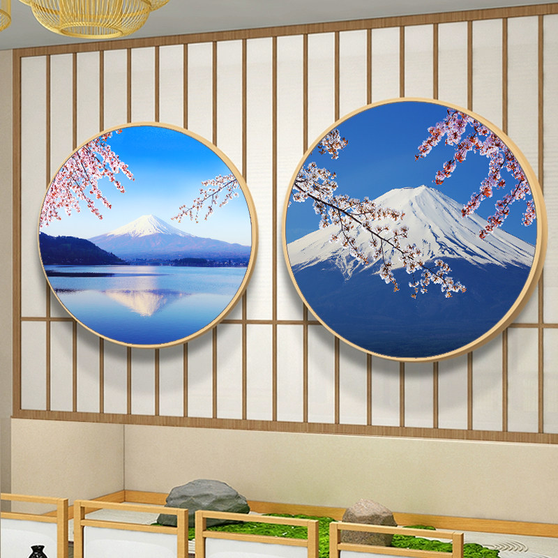 日式街景装饰画本料理店寿司店