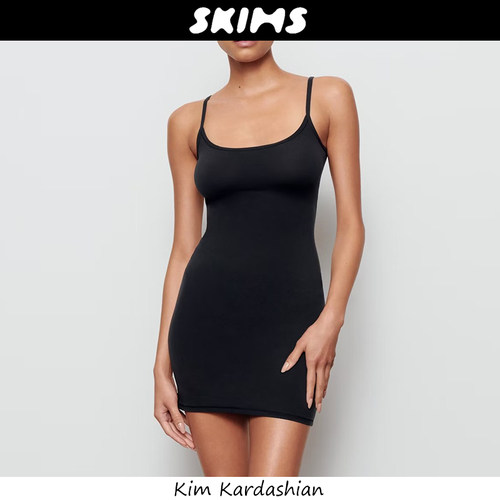 Skims连衣裙后妈裙吊带包臀裙女