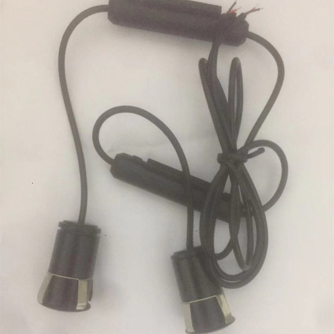 长城M4炫丽哈弗H6玻璃卡脚固定隐藏式打孔车门灯投影灯迎宾灯接线