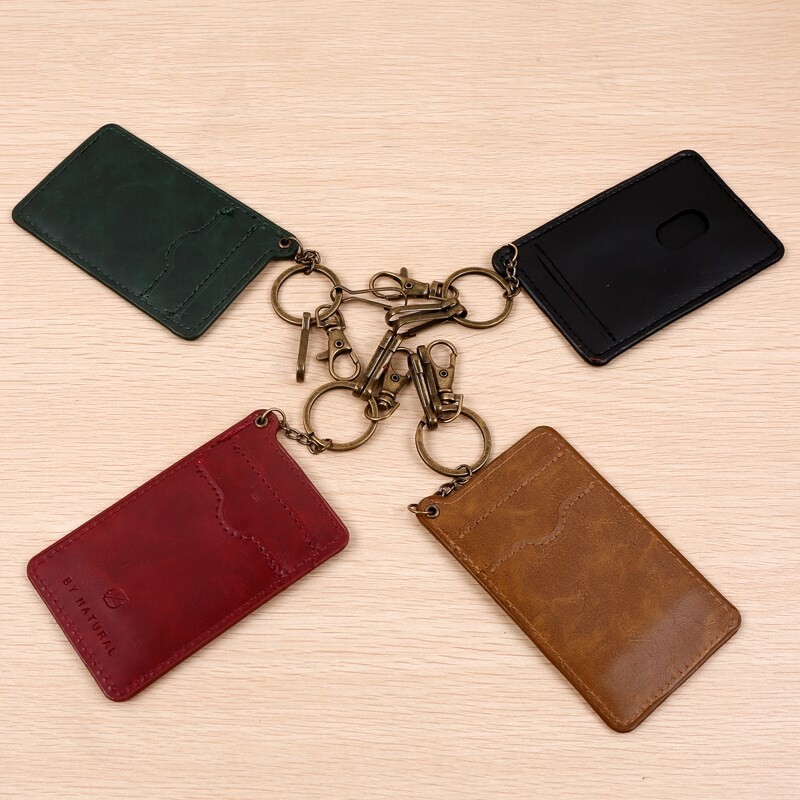 銀行地鐵公交門禁卡套證件飯卡夾帶鑰匙扣可愛簡約多卡位皮革卡包在類目 箱包皮具/熱銷女包/男包, 卡套中 - 來自Buy2taobao.com提供專業的淘寶代購服務