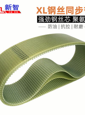 同步带244XL246XL248XL250XL252XL254XL256XL聚氨酯钢丝带编码器