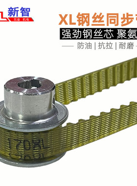 钢丝同步带166xl168xl170XL172XL176xl178XL180XL牛筋皮带聚氨酯