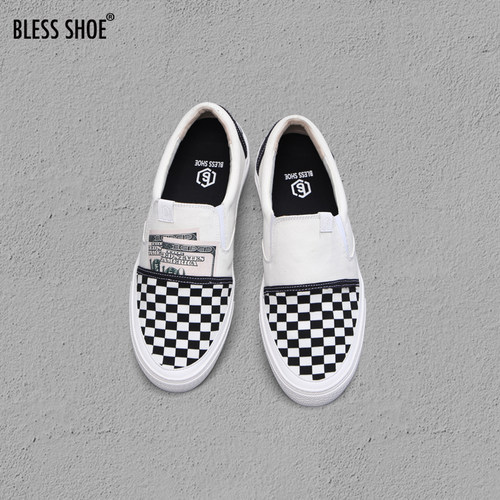 BLESSSHOE夏季恶搞美金懒人鞋